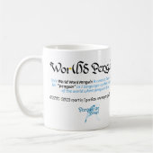Mug Musique mondiale de mots (Gauche)
