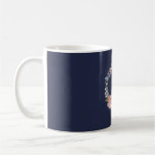 Mug Musique Monogramme de la marine et de la pêche de (Gauche)