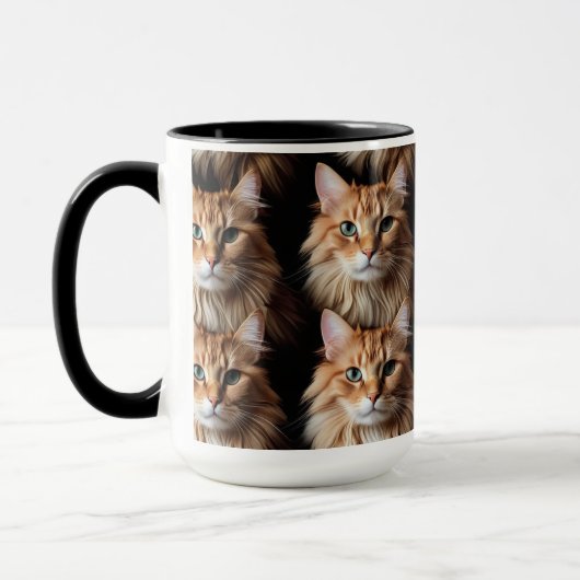 Mug Musique Motif de chat (Gauche)