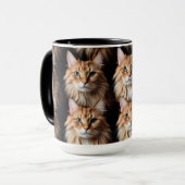 Mug Musique Motif de chat (Devant gauche)