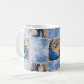 Mug Musique Motif de crabe bleu (Devant gauche)
