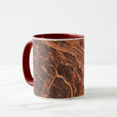 Mug Musique Motif en pierre de granite (Devant gauche)