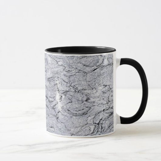 Mug Musique Motif en pierre de granite (Droite)