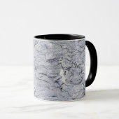 Mug Musique Motif en pierre de granite (Devant droit)