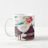 Mug Musique motif traditionnelle coréenne (Gauche)