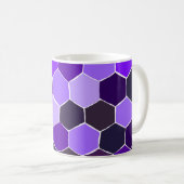Mug Musique motif violette (Devant droit)