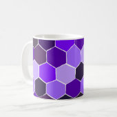 Mug Musique motif violette (Devant gauche)