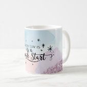 Mug Musique Motivationnelle du Nouvel An (Devant droit)
