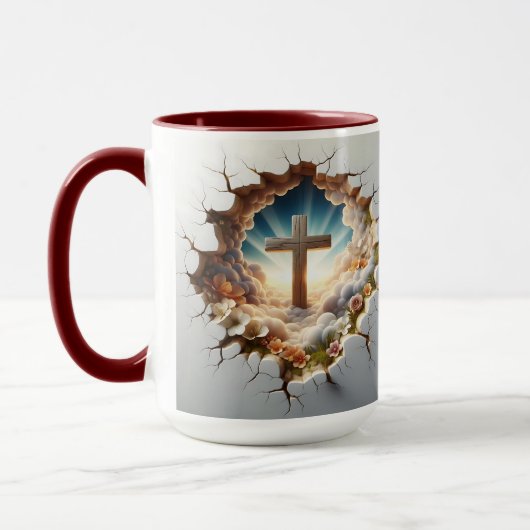 Mug Musique murale fissurée (Gauche)