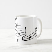 Mug Musique (Music) (Devant droit)