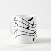Mug Musique (Music) (Devant gauche)