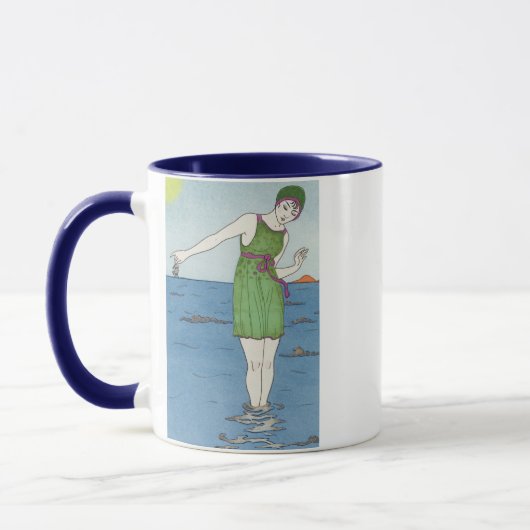 Mug Musique nageuse Art déco (Gauche)