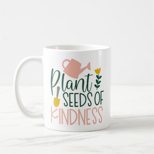 Mug Musique naturelle du jardin plante (Gauche)
