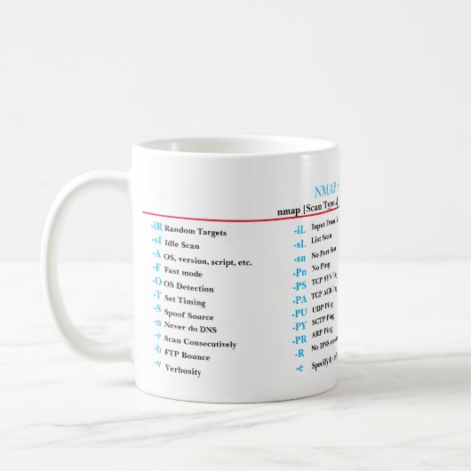 Mug Musique NMAP (Gauche)