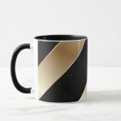 Mug Musique noire et or (Gauche)
