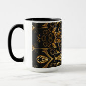Mug Musique noire et or (Gauche)