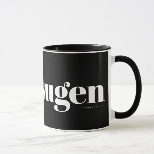 Mug Musique noire Kaffesugen (Droite)