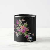 Mug Musique noire motivationnelle (Centre)