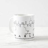 Mug Musique nom du peptide Marleigh (Devant gauche)