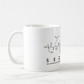 Mug Musique nom du peptide Sedrick (Gauche)