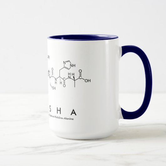 Mug Musique nom du peptide Tanesha (Droite)