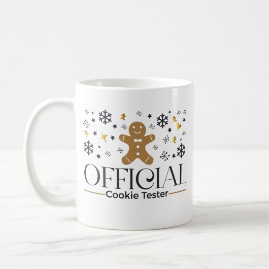 Mug Musique officielle de Tester de Cookie (Gauche)