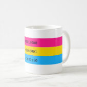 Mug Musique pan binaire (Devant droit)