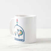 Mug Musique parentale vintage (Devant gauche)
