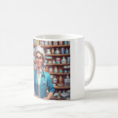 Mug Musique passionnée par l'image stock (Devant droit)