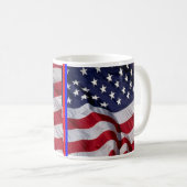 Mug Musique patriotique américaine (Devant droit)