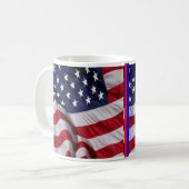 Mug Musique patriotique américaine (Devant gauche)