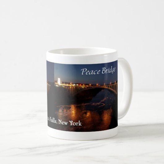 Mug Musique Peace Bridge (Devant droit)
