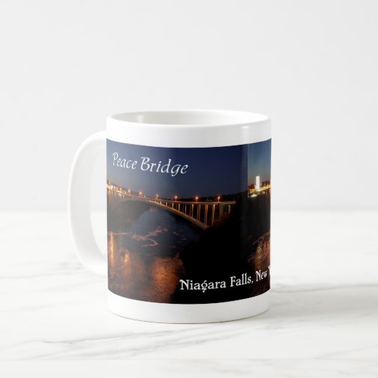 Mug Musique Peace Bridge (Devant gauche)