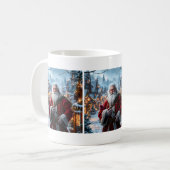 Mug Musique Père Noël robuste (Devant gauche)