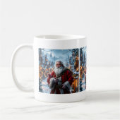 Mug Musique Père Noël robuste (Gauche)