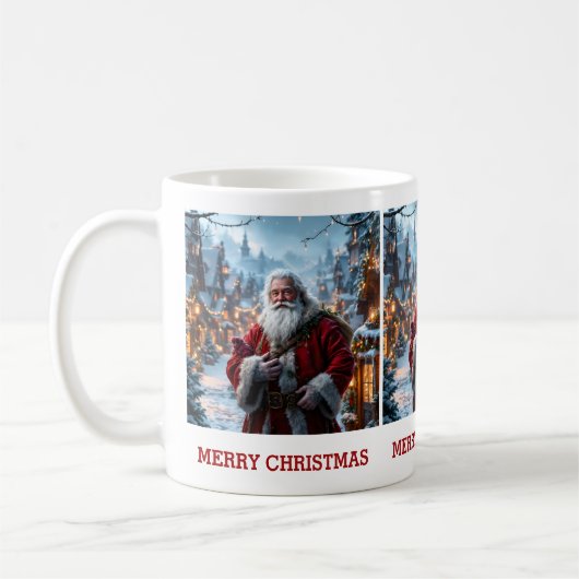 Mug Musique Père Noël robuste (Gauche)