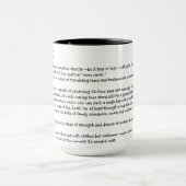 Mug Musique personnalisée (Centre)