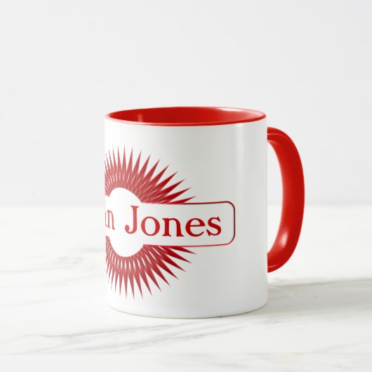 Mug Musique personnalisée (Devant droit)