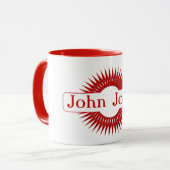 Mug Musique personnalisée (Devant gauche)