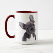 Mug Musique personnalisée Boston Terrier (Gauche)
