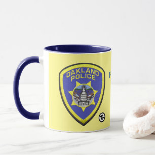 Mug Musique personnalisée de la police d'Oakland