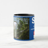 Mug Musique personnalisée de l'aéroport de Singapour C (Centre)