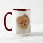 Mug Musique personnalisée de Poméranie (Gauche)