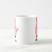 Mug Musique personnalisée de porc (Centre)