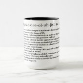 Mug Musique personnalisée du cardiologue (Centre)