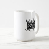 Mug Musique personnalisée du maître de coupe (Devant droit)