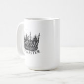 Mug Musique personnalisée du maître de coupe (Devant gauche)