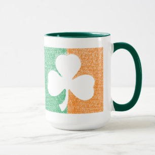 Mug Musique personnalisée Shamrock irlandaise - choisi