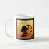 Mug Musique personnalisée Western Cowboy (Gauche)