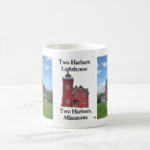 Mug Musique phare de Two Harbors (Centre)